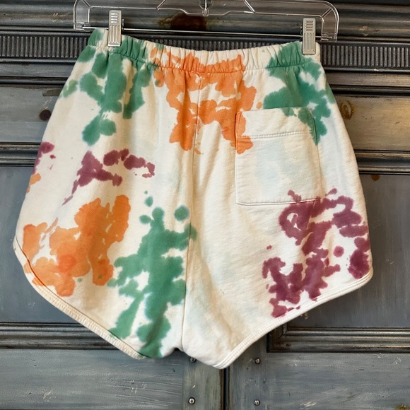 Clare V Tie Dyed Eyes Shorts Size S - Picture 6 of 7
